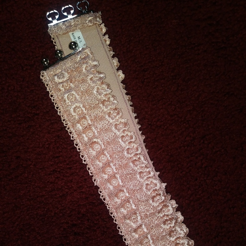 Rose Gold or Plush Pink Belt
